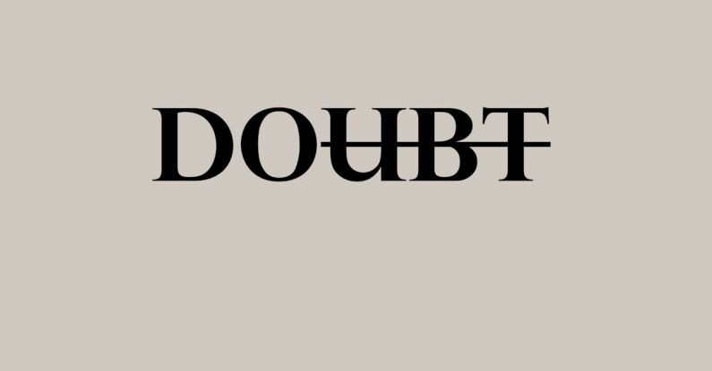 Smart Power Strips - Motivational simple inscription against doubts