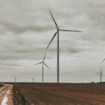 Energy-Efficient - Field full of wind turbines